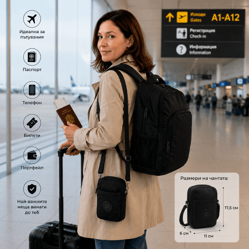 Kompaktna chantichka za pat i ezhednevie - Travel za patuvane